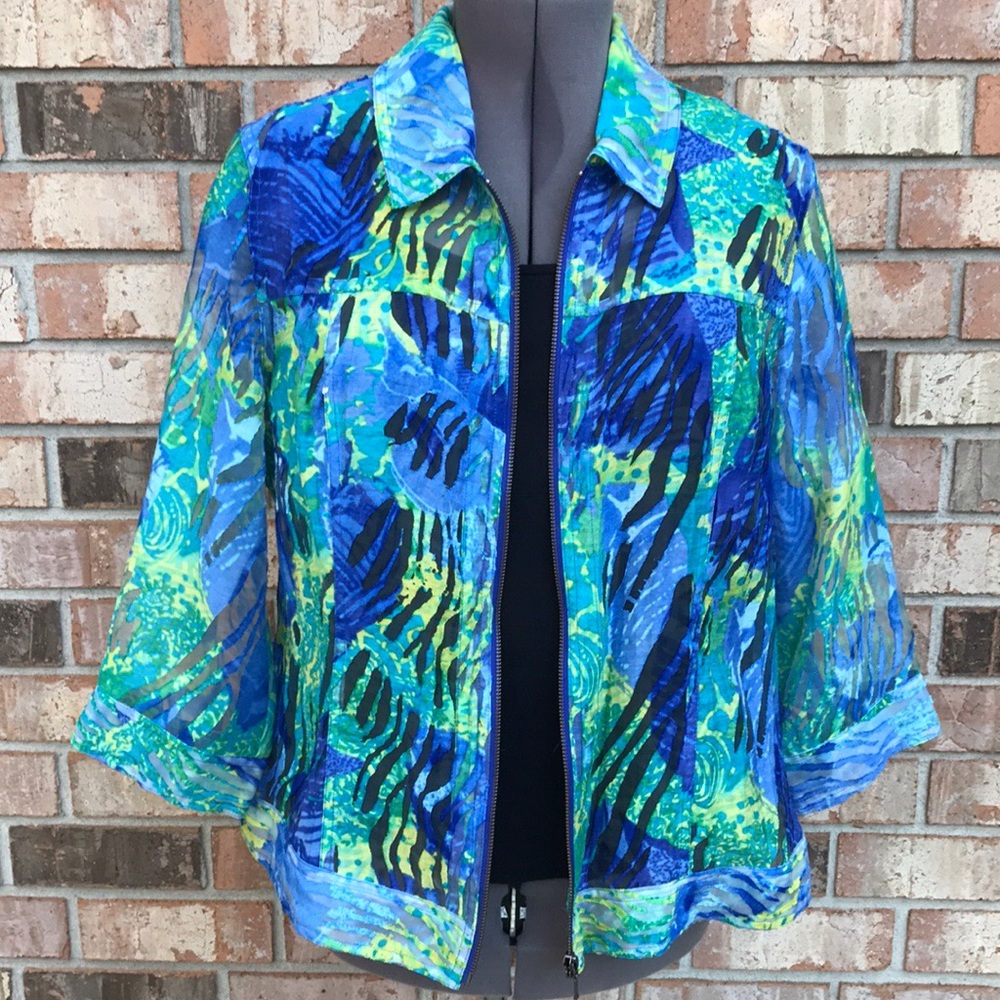 COLDWATER CREEK Sheer Top